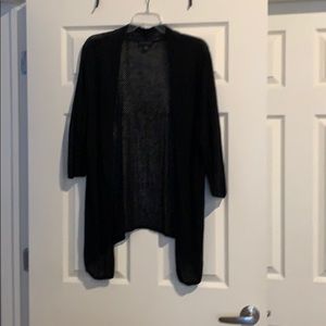 Black cardigan